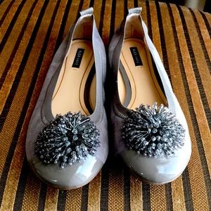 Taupe Slide on Flats